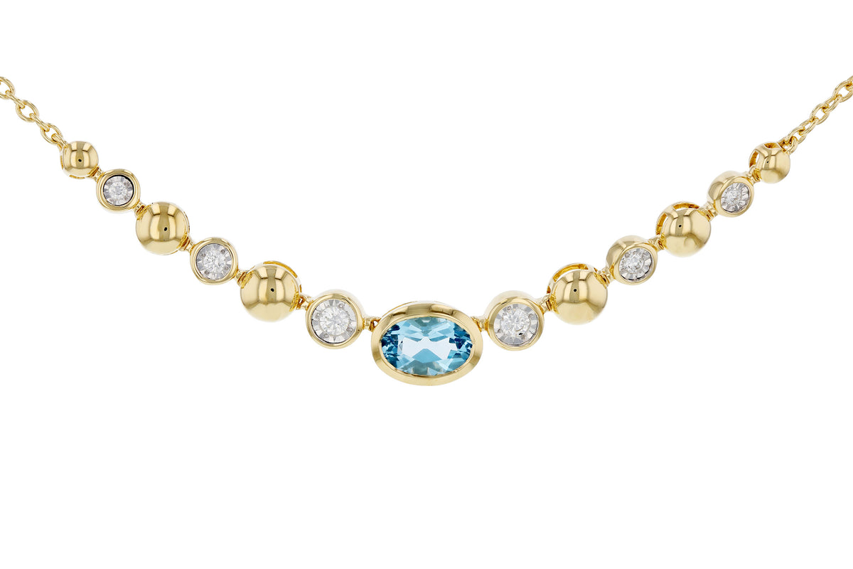 Colored Stone Necklace