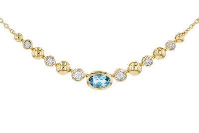 Colored Stone Necklace