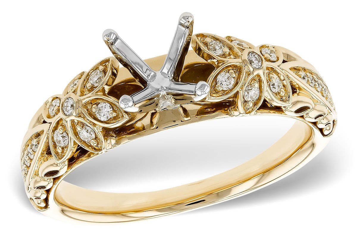 Diamond Semi-Mount Ring