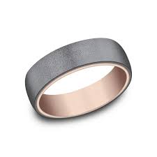 Gold Wedding Bands  -  Men'
