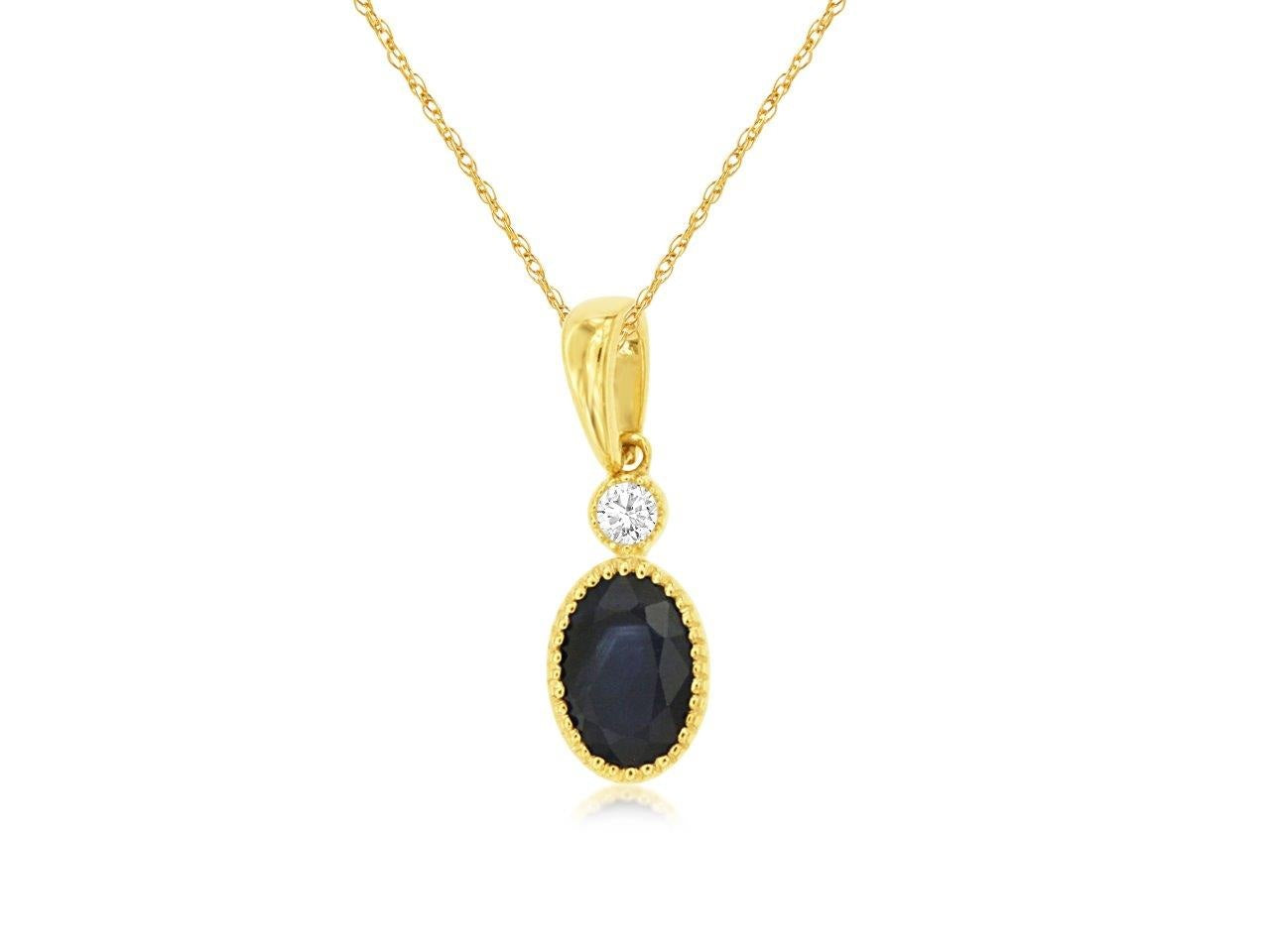 Colored Stone Pendant