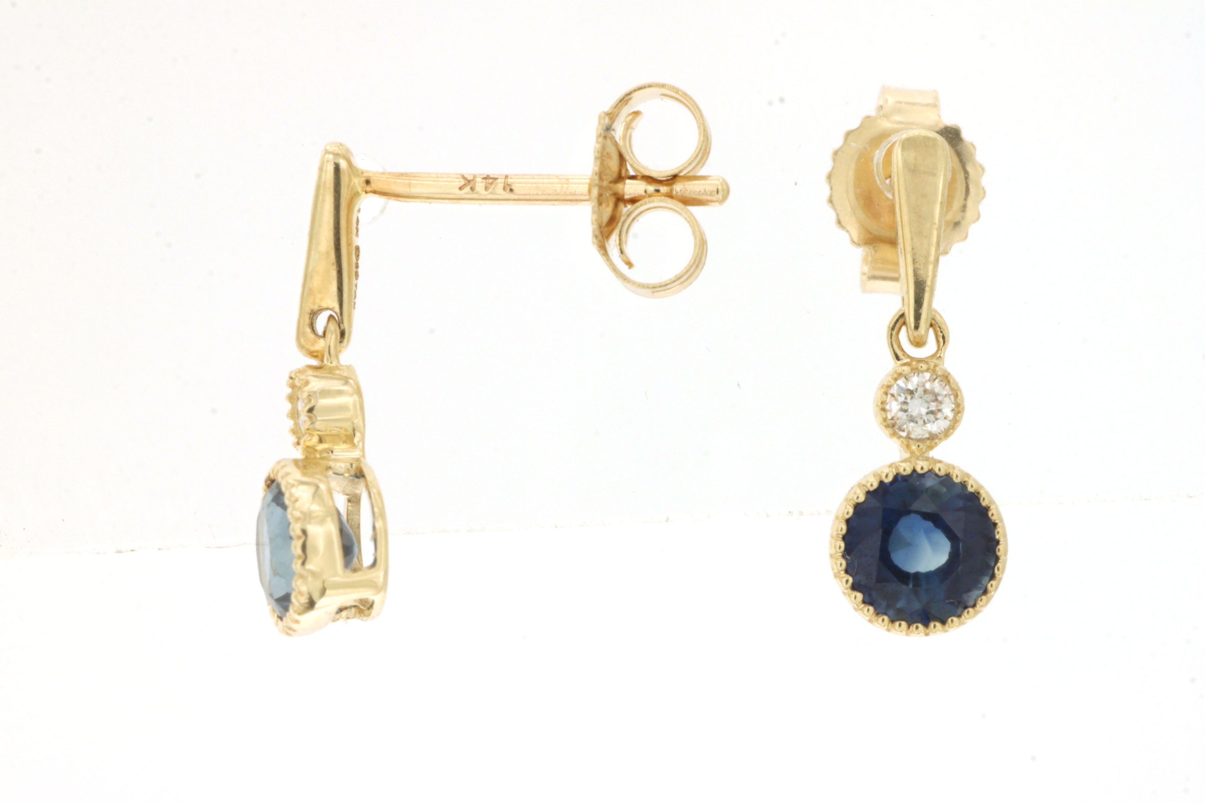 Colored Stone Earring