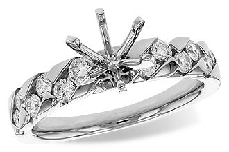 Diamond Semi-Mount Ring
