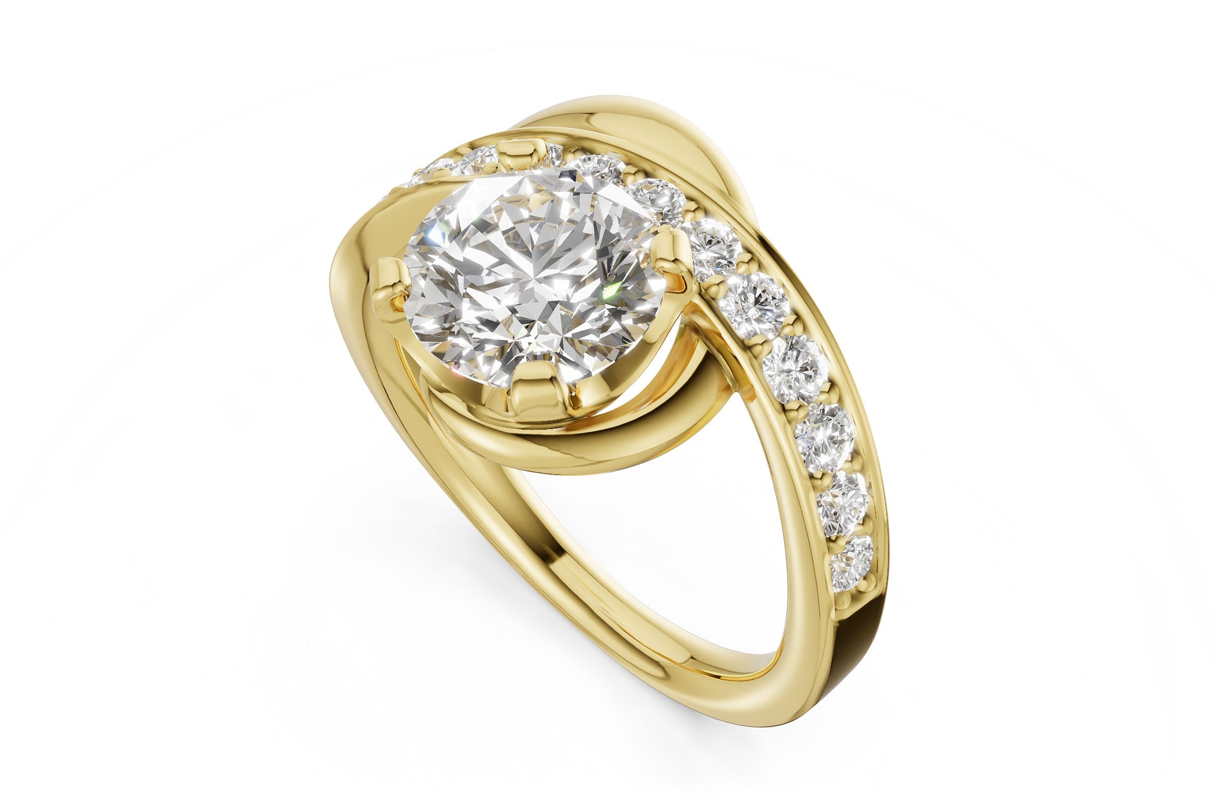 Diamond Semi-Mount Ring