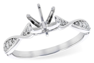 Diamond Semi-Mount Ring