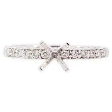 Diamond Semi-Mount Ring