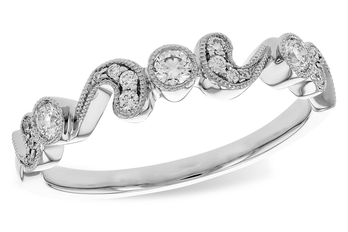 Diamond Wedding Bands  -  Women'