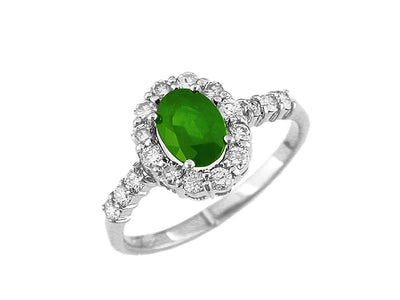 Colored Stone Rings  -  Women'