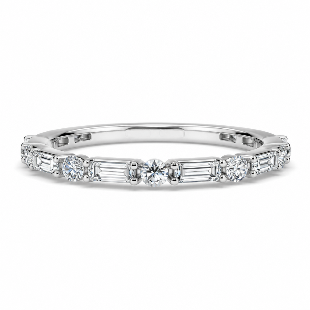 Diamond Wedding Bands  -  Women'