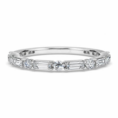 Diamond Wedding Bands  -  Women'