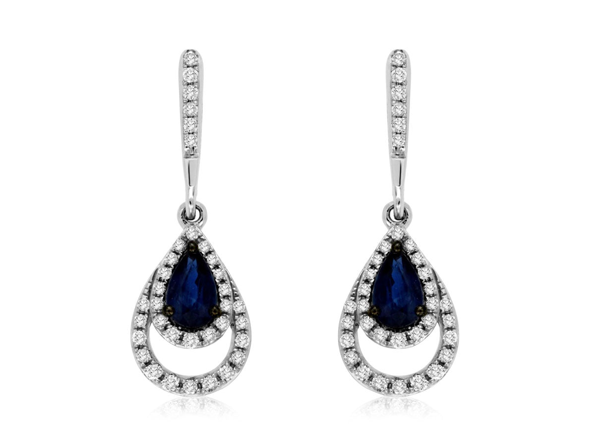 Colored Stone Earring