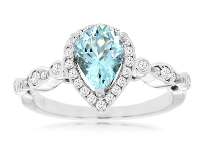 Colored Stone Rings  -  Women'