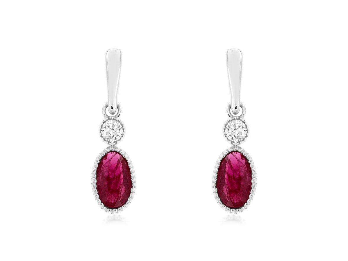 Colored Stone Earring